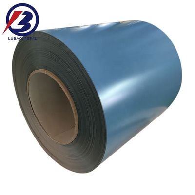 Δομή Επιχρισμός ψευδαργύρου 20-275g/m2 PPGI Χρώμα Προχρωματισμένο Γαλβανισμένο Χάλυβα RAL Χρώμα Επιχρισμένο Χάλυβα Στυλοκύλινδρο για το κόψιμο φύλλων