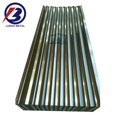800-1500mm πλάτος GI κυματοειδής φύλλα στέγης Z120 Ζυθοποιημένο φύλλο σιδήρου Ζήνθιο μέταλλο φύλλο στέγης με κανονικό σπάνγκελ