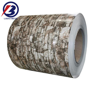 ASTM/AISI/SGCC/CGCC/TDC51DZM/TDC52DTS350GD/TS550GD/DX51D Z Q195-q345 RAL Χρωματικά επικαλυμμένα PPGI περιτυλίγματα για κατασκευές πλήρης σκληρότητας