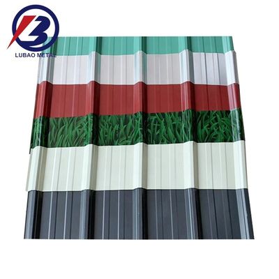 DX51D Επιχρισμός Z30-Z40 914mm 2438mm 6096mm Chromadek BWG 28 Φόρμα οροφής Φόρμα οροφής για φύλλα οξειδίου του μαγνησίου