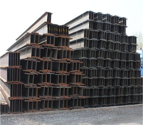 Οικουμενικό δομικό χάλυβα Q235B H-Beams Frequency Welding and Flange Thickness 8mm 64mm για εμπορικά κτίρια