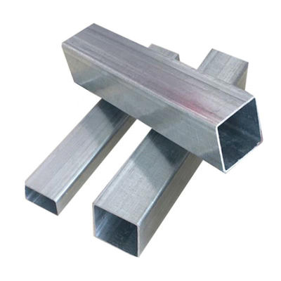 80x80x2,5mm A53 GI Πύλη Προσυσταθείσα ορθογώνια κούφια ζεστασμένη γαλβανισμένη τετραγωνική χάλυβα Πύλη τιμολόγηση κατά πραγματικό βάρος