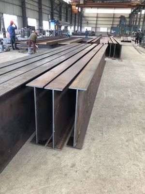 ASTM Q235B Προδιαγραφή μεγέθους Σιδηρουργικών δομικών δομών σε σχήμα H