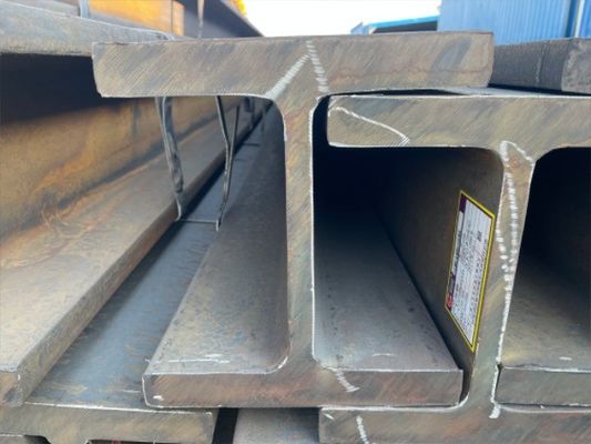 Χάλυβας διατομής H-Beam με πάχος φλάντζης 8mm 64mm Q235 Q235B Χάλυβας συγκόλλησης H-Beam