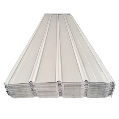 DX51D DX52D DX53D DX54D SGCC PPGI Ζυγισμένο προβαμμένο κυματοειδές φύλλο στέγης με επεξεργασία παθητικοποίησης