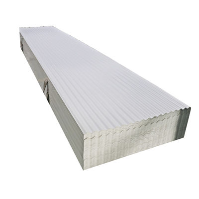 DX51D DX52D DX53D DX54D SGCC PPGI Ζυγισμένο προβαμμένο κυματοειδές φύλλο στέγης με επεξεργασία παθητικοποίησης