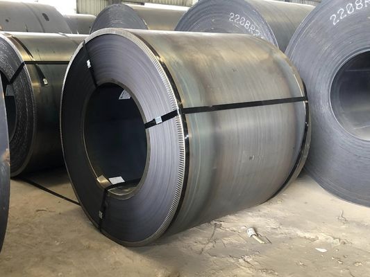Πλήρης σκληρότητα SS400 Ζεστή έλαση ταινία/τροχιά από χάλυβα άνθρακα Q195 Q235 Q345 Πρωταρχικές τροχίδες από χάλυβα με ASTM πρότυπο πλάτος 600-2000mm