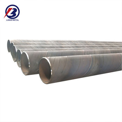 API 5l x52 ssaw Σπειροειδής συγκολλημένος χάλυβα σωλήνας με μήκος 12M μη λαδιωμένο θερμό έλαση άνθρακα σπειροειδής συγκολλημένος χάλυβα σωλήνας από την Κίνα