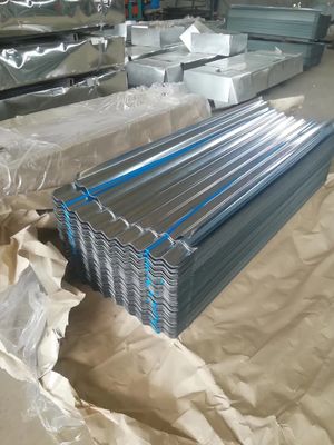 DX53D-ST02 Τύπος SGCC ΓΔ Σκεπαστικό φύλλο για την κατασκευή Σκεπαστικό φύλλο κυματοειδούς χάλυβα