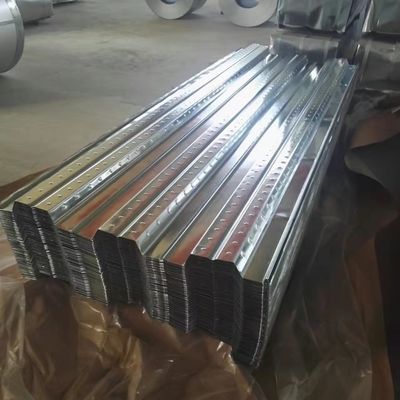 DX53D-ST02 Τύπος SGCC ΓΔ Σκεπαστικό φύλλο για την κατασκευή Σκεπαστικό φύλλο κυματοειδούς χάλυβα