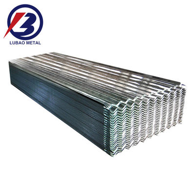 Επεξεργασία τρύπησης SGCC DX51D GI Πλάκα οροφής Ζυγισμένο κυματοειδές χαλύβδινο φύλλο με πάχος 0,1-1mm και Υπηρεσία