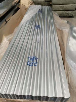 Επεξεργασία τρύπησης SGCC DX51D GI Πλάκα οροφής Ζυγισμένο κυματοειδές χαλύβδινο φύλλο με πάχος 0,1-1mm και Υπηρεσία