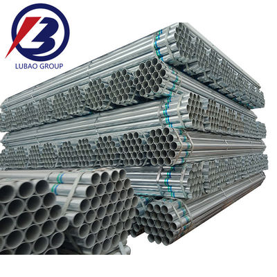 Χωρίς κράμα Q195/Q215/Q235/Q345 4 ιντσών 0,8mm θερμό βουτηγμένο τσιμεντωμένο σωλήνα χάλυβα για άρδευση γυμνό Προ-τσιμεντωμένο