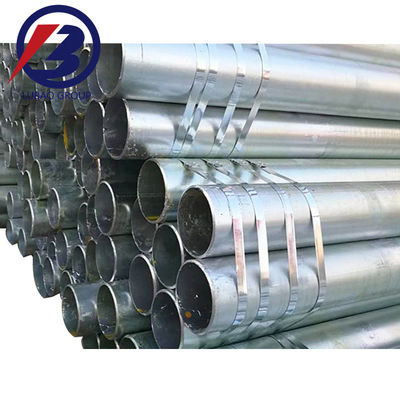 Δάψος 1,2-2,2 mm Πιστοποιητικό ASTM AISI GI Ζινκ επικαλυμμένος MS σωλήνας Ζυγισμένος συγκολλημένος σιδηρούνς σωλήνας για δομικό υλικό