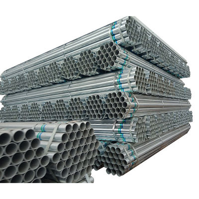 Δάψος 1,2-2,2 mm Πιστοποιητικό ASTM AISI GI Ζινκ επικαλυμμένος MS σωλήνας Ζυγισμένος συγκολλημένος σιδηρούνς σωλήνας για δομικό υλικό