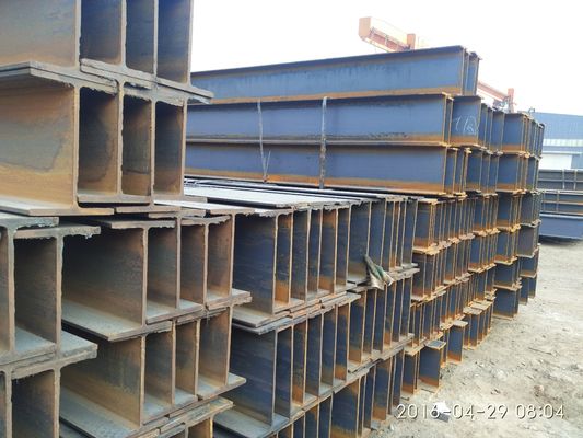 H-Beam Q235B GB/T263-2005 Ζυγισμένος χάλυβας για μηχανολογική ποιότητα Q235 Ανοχή ±1%