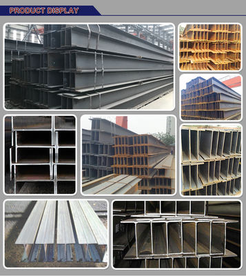 Ορθή W6X15 W8X15 W8X10 Ζεστή Ζυγισμένη Δομή H-Beams 200x100x5.5x8 A36 A572 Grade 50 Ζυγισμένη Τεχνική Πουλήστε Ζυγισμένη