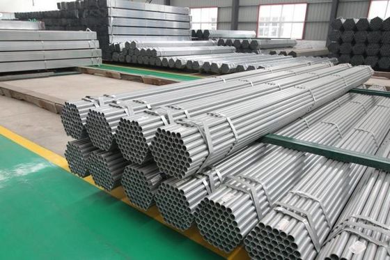 1.2-20mm Carbon Round Welded Galvanized Steel Pipe για θερμοκήπια με τεχνολογία θερμής έλασης και πιστοποίηση ISO9001