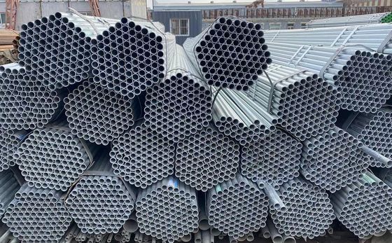 1.2-20mm Carbon Round Welded Galvanized Steel Pipe για θερμοκήπια με τεχνολογία θερμής έλασης και πιστοποίηση ISO9001
