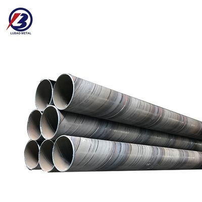 Πύλη χημικών λιπασμάτων ASTM Q235B Σπειροειδής συγκολλημένος σωλήνας/σωλήνας από χάλυβα άνθρακα για πηγάδι νερού με στρογγυλό σχήμα