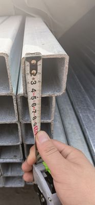 Ζυγισμένα τετραγωνικά σωλήνα ορθογώνια σωλήνα και σωλήνες από χάλυβα για κτίρια θερμοκηπίων που συμμορφώνονται με το πρότυπο GB/T13793-2001