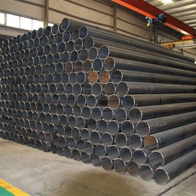 ASTM A106 A53 API 5L 4130 Τύπος στρογγυλής διαίρεσης σχήμα άνθρακα αδιάβροχο ατσάλινο σωλήνα για αέριο και οικοδομικά υλικά