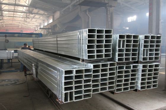 1-5mm πάχος ψυχρά/ζεστά κυλούμενα ASTM γαλβανισμένα τετραγωνικά ορθογώνια σωλήνες και σωλήνες από χάλυβα για βιομηχανικά θερμοκήπια