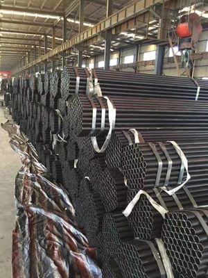 ASTM A252 A36 Q235 Q345 Q235B διάμετρος 219-3048mm παχιάς τοιχομέτρου 5-30mm ευθείας συγκόλλησης συγκολλημένοι σωλήνες χάλυβα για στρογγυλό σωλήνα