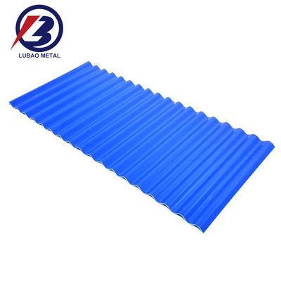 665-1100mm πλάτος Προχρωματισμένο Γαλβανισμένο PPGI/PPGL κυματοειδές χαλύβδινο φύλλο στέγης για ανθεκτικές εξωτερικές λύσεις στέγης