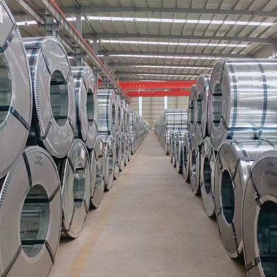 20-275g/m2 Ζυγισμένο με ψευδάργυρο Ζυγισμένο ατσάλι SGCC DX51D GI μήκος της τροχιάς