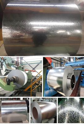 Ζεστό μεταλλικό περιτυλίγμα SGCC/CGCC/TDC51DZM/TDC52DTS350GD/TS550GD/DX51D Z Q195-q345 Ζυγισμένο περιτυλίγμα χάλυβα για την παραγωγή πλάκας