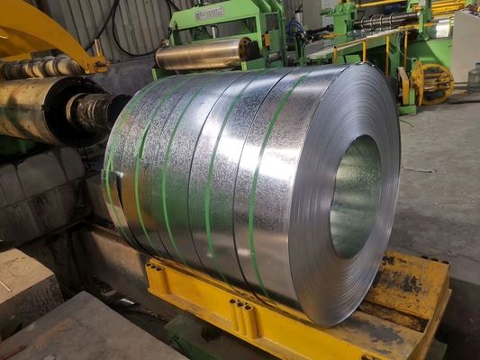 508/610mm Coil ID Ζεστό βουτηγμένο Ζυγισμένο Ατσάλι SGCC 0,52mm πάχος Κανονικό Spangle Ψυχρό τυλιγμένο για προσαρμοσμένο μήκος
