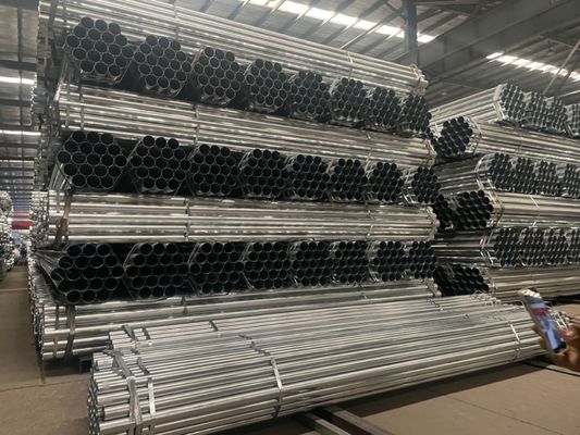 Ζινκ 80g 6/12 Meter Ζυγισμένο ατσάλινο σωλήνα για θερμοκηπίο Φρέμα 30%TT προκαταβολή 70% υπόλοιπο όροι πληρωμής Ζινκ επικάλυψη 80g