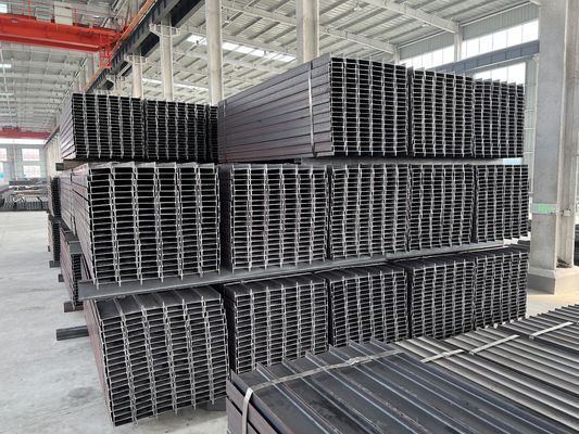 400x200x8-16mm Χάλυβα τεχνικής δομής θερμής έλασης βαρέος φόρτος I δομές βαθμού Q235 για γέφυρες και βαριά μηχανήματα
