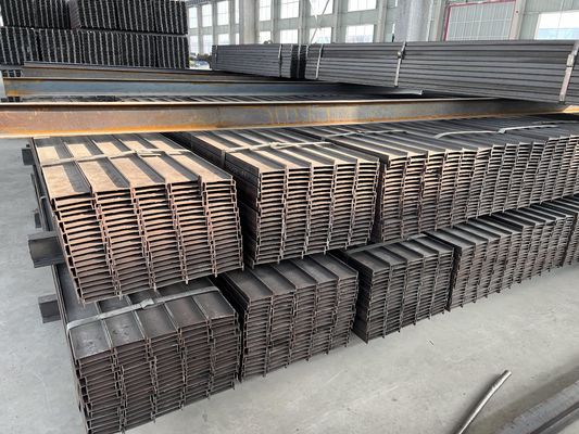 400x200x8-16mm Χάλυβα τεχνικής δομής θερμής έλασης βαρέος φόρτος I δομές βαθμού Q235 για γέφυρες και βαριά μηχανήματα
