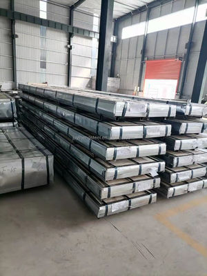 Z180 DX51D DC51 SGCC Ζυγισμένο κυματοειδές φύλλο οροφής PPGI με χρώμα Ral και ανοχή ± 1%