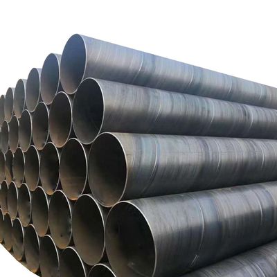 ASTM A252 Στρογγυλοί σωλήνες χάλυβα Ζυγισμένοι σωλήνες χάλυβα άνθρακα 6M 12M Μαύρη επιφάνεια Στρογγυλοί σωλήνες