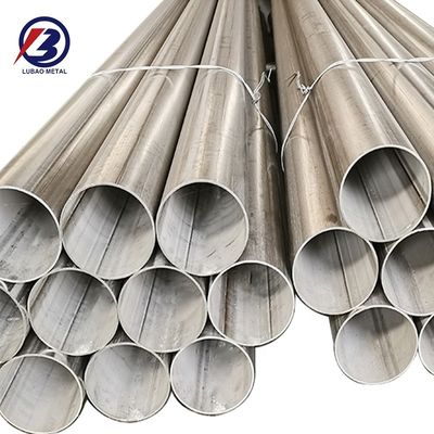 Μη λαδιωμένα θερμόσφαιρα Q235b SS400 ASTM A53 EN S275JR Χάλυβα γυαλισμένο από άνθρακα με ευθεία συγκόλληση