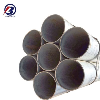 Μη λαδιωμένα θερμόσφαιρα Q235b SS400 ASTM A53 EN S275JR Χάλυβα γυαλισμένο από άνθρακα με ευθεία συγκόλληση