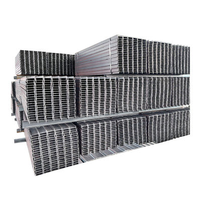 Υπηρεσία συγκόλλησης H-Channel Galvanized Black Surface Structural Carbon Steel Beam για έργο κατασκευής