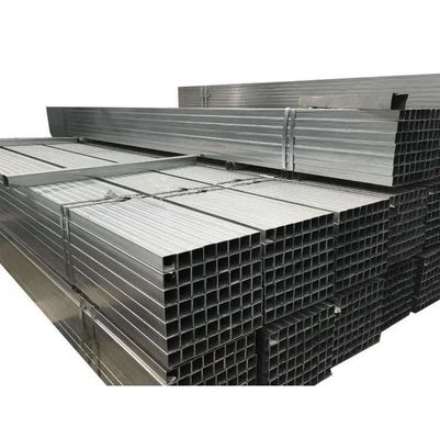 Z275-Z600 Επικάλυψη γαλβανισμένου τετραγωνικού ορθογώνιου σωλήνα για δομή κούφιας διατομής και υψηλή αντοχή