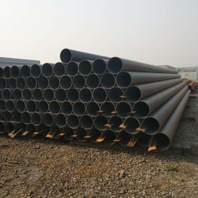 Μεγάλο αποθεματικό Μη λιπαρό Q235 16Mn Q345 Μεγάλος διάμετρος συγκολλημένος σωλήνας έλξης σιδήρου μαύρος σωλήνας συγκολλημένος σωλήνας χάλυβα για σωλήνα υγρών