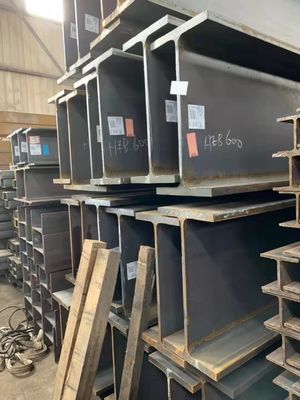 Q235 Χάλυβας άνθρακα wf I H Beam IPE για την κατασκευή ASTM A572/A992 Κατηγορία Q235 πλάτος φλέγγας 50-400mm