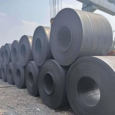 Τεχνολογία θερμής έλασης ASTM A57 A36 Ss400 Dx51d Dx52D Q295 Q235 Μεσαίου άνθρακα HRC Steel Coil με υπηρεσία κοπής