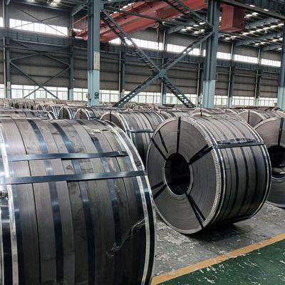 Τεχνολογία θερμής έλασης ASTM A57 A36 Ss400 Dx51d Dx52D Q295 Q235 Μεσαίου άνθρακα HRC Steel Coil με υπηρεσία κοπής