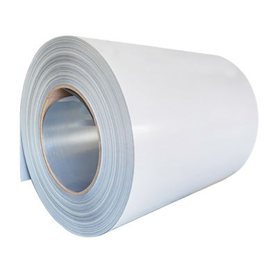 Ανθεκτικό 0,5mm 0,8mm 1,0mm PPGL Coil με 80g 150g 200g Al-Zn στρώμα RAL9006 5015 7015 για ιδανικά αρχιτεκτονικά πάνελ PPGI