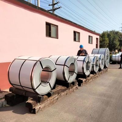 PPgi Ζυγισμένα περιτυλίγματα χάλυβα σε RAL9001 RAL1002 RAL1001 με Ζυγισμένη Επιχρίωση
