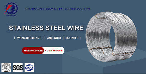 SUS 0,13mm-3mm 304L/430/316/316L Stainless Steel Wire με υψηλή ποιότητα και No.1 επιφάνειας
