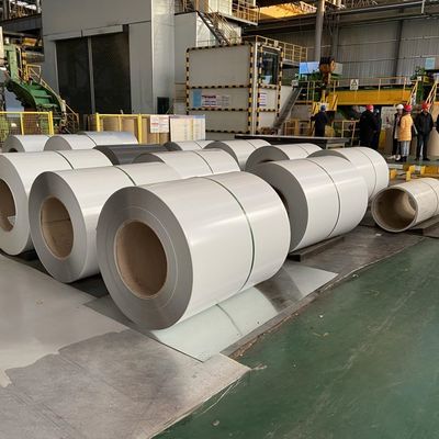 Πάνω- Παράδοση 0.2mm-0.8mm PPGI χρωματικά επικαλυμμένο περιτύλιγμα Ιδανικό για την κατασκευή μικρών εργαλείων και κανονικό πλάτος 1000/1250mm