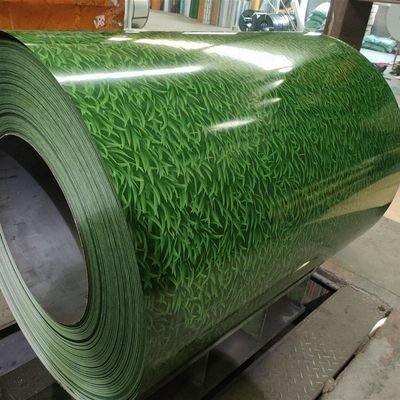 Επικεφαλίδα Ζυγισμένη Επιστρωμένη PPGI COIL ROLL Dx51d Dx52D 0.4mm 0.5mm 0.6mm Προχρωματισμένα τυλιγμένα χάλυβα για οικοδομικά υλικά